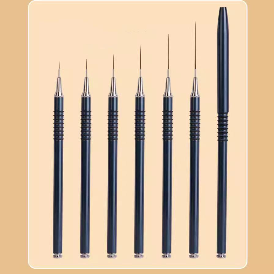 Nail art drawstring pen, extremely fine painting pen, special brush set for painting flowers, hand-painted nail tool brush