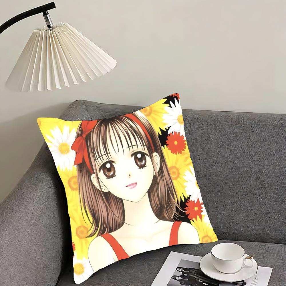 Kodomo no Omocha Anime Kissenbezug Wendbarer Plüschkissenbezug – Für Auto, Sofa, Schlafzimmer, perfekt als Geschenk.