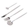4 Piece Flatware Set Mirror Polished Cutlery Utensil Set Restaurant Eating Tableware Set for Restaurant Home