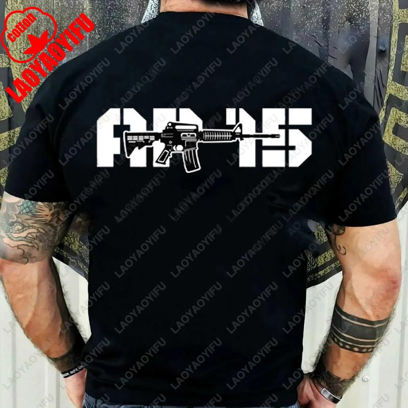 I Lubricate My AR15 with Liberal Tears Gift TShirt Vintage Classic Fashion Streetwear Funny Clothing Regular Short Sleeve Tops