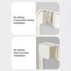 Garbage Bag Hanger Foldable Kitchen Trash Bag Holder Over Cabinet Door No-Drill Wall Mounted Large Capacity Waste Bag Rack