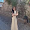 Women's Summer 2026 Hepburn-Style Sleeveless A-Line Vest Dress - Elegant & Slimming
