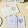 1Pc Cute Bow Photo Album 3 Inch Love Heart Hollow Picture Storage Case Kpop Card Binder Name Card Book Photocard Holder