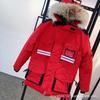 Giacca Grande in Piuma d'Oca Canada Snow Mantra Snow Mantra Parker Cappotti da Uomo e da Donna