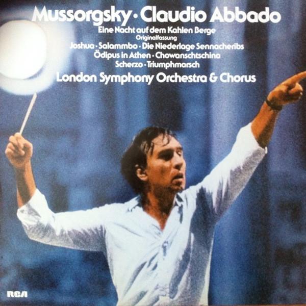 LP Record MODEST MUSSORGSKY · CLAUDIO ABBADO  - A Night On Bald Mountain (Original  R31540 RCA Red Seal 1981 Germany Classical Used