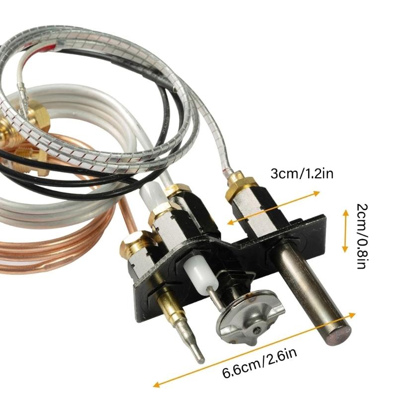 Tubing Water Heater Assembly Spark and Sensor Electrode Electric Water Heater Accessories Suitable for Water Heaters