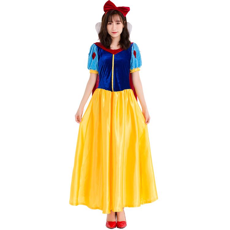 

Взрослый костюм Белоснежки для косплея на Хэллоуин для сценического выступления Medium