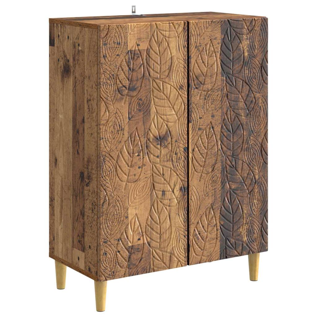 Reclaimed Wood Sideboard 66 x 34.5 x 90 cm Engineered Wood