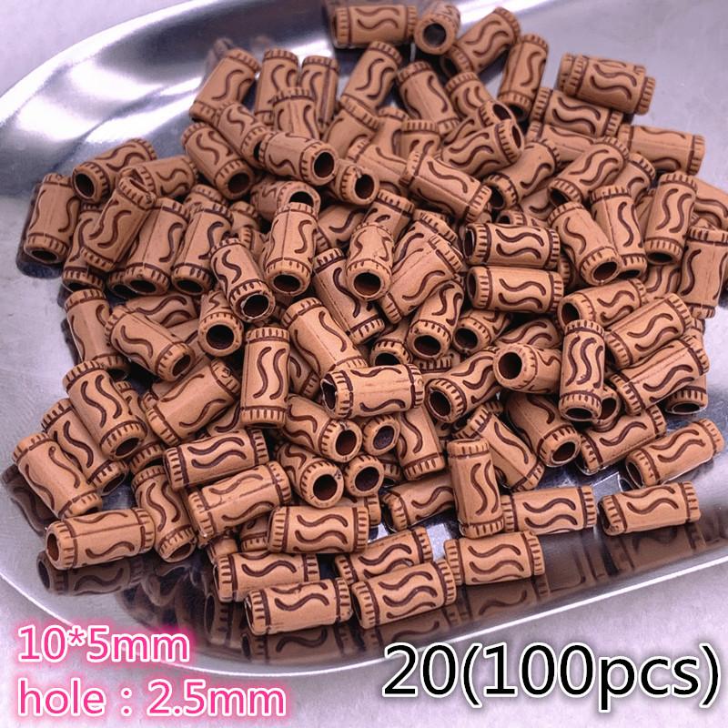 10-100pcs Imitation Retro Acrylic Beads for Jewelry Making DIY Children Handmade Bracelets Necklace