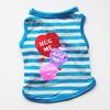 Classic Striped Tank Tops for Dogs Are Comfortable and Breathable