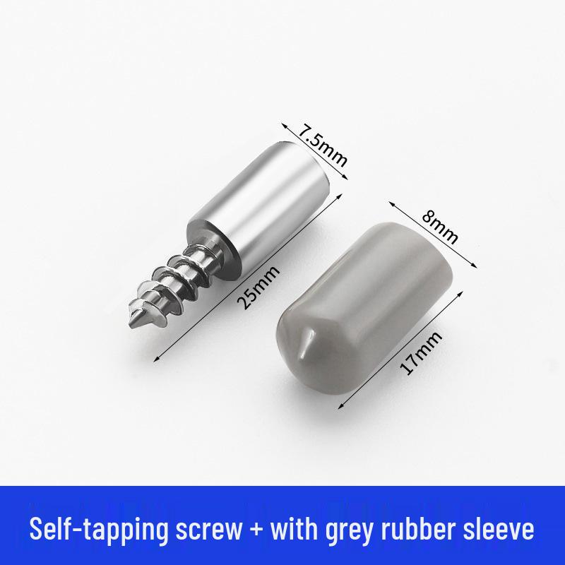 Self-Tapping Screw Partition Support: Nail Rack & Wardrobe Hardware Accessories