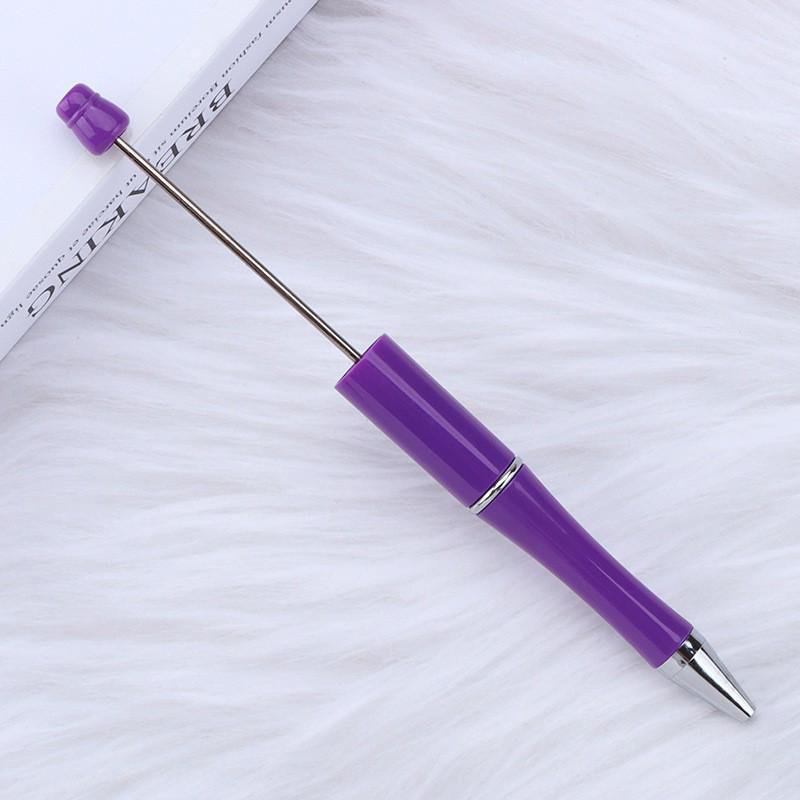 Creative UV Multi-Color Gradient Plastic Bead Pen - 130 Colors Available