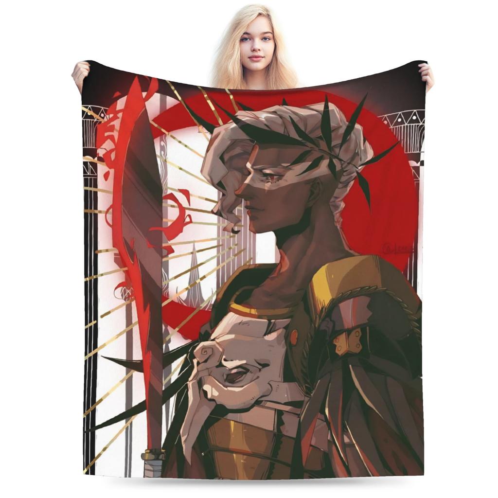 Hades Zagreus Plush Blankets Girls Boys Flannel Bedding Throws For Bedroom Soft Warm Design Quality Bedspread Birthday Gift