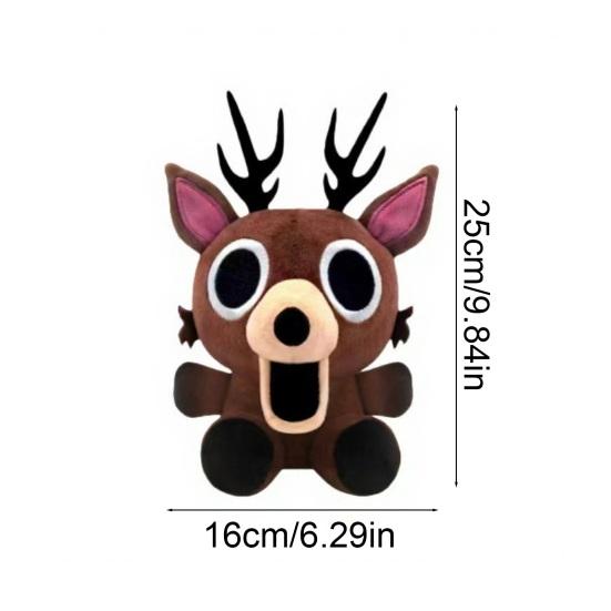 Yousheng 99 Nights In The Forest Plush Doll Soft Stuffed Deer Animal Toy Ultra-Soft PP Cotton Hugging Comfort Game Fans Gift Decor