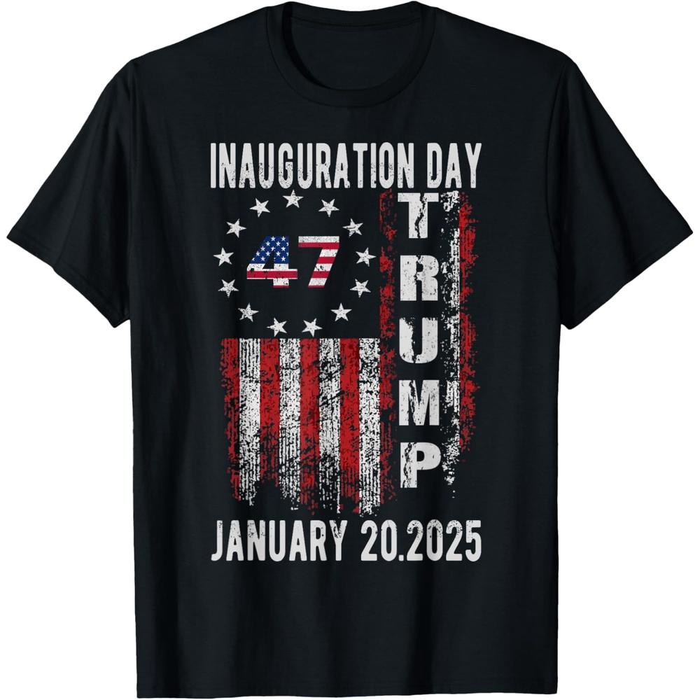 trump inauguration day 2025 donald trump 2025 47 president T-Shirt 4XL