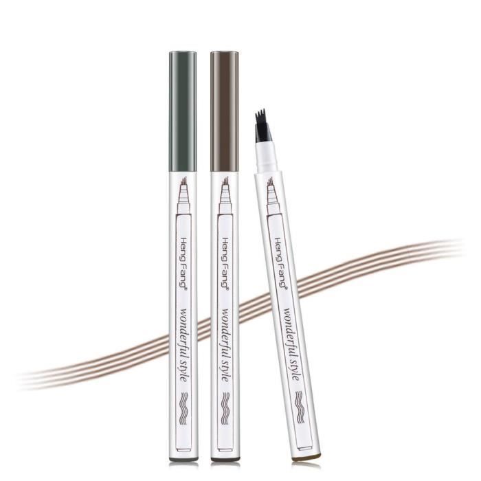 Eyebrow Pencil, Makeup Pencil Automatic Rotation Eyebrow Pencil, Waterproof Eyebrow Pencil Grey Eyebrow Pen