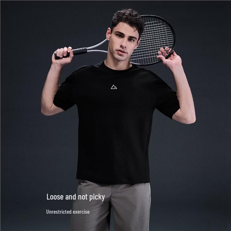 Giordano G-motion Men's Loose Fit Printed Triple-Protection Cotton T-Shirt