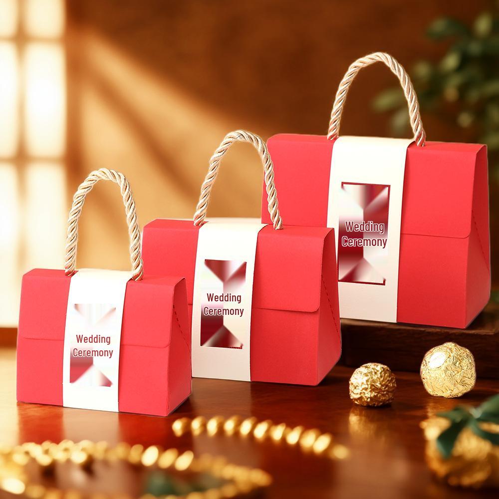 

Высококлассная свадебная и помолвочная ручная коробка для конфет Medium (11.4*6*9)