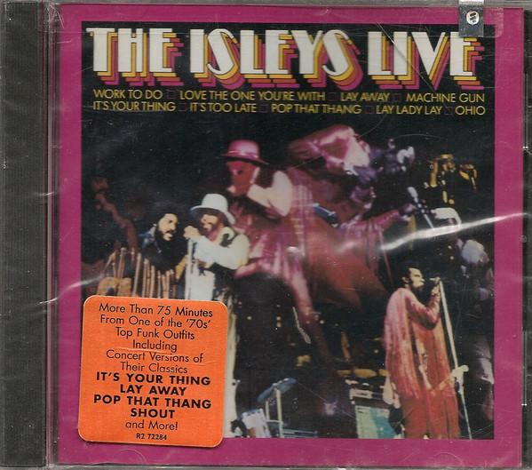 

CD ISLEY BROTHERS - Isleys Live R272284 Rhino Records 1996 US Rock Used