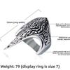 Vintage Eagle Claw Ring for Men Punk Gothic Style Bold Alloy Fashion Jewelry