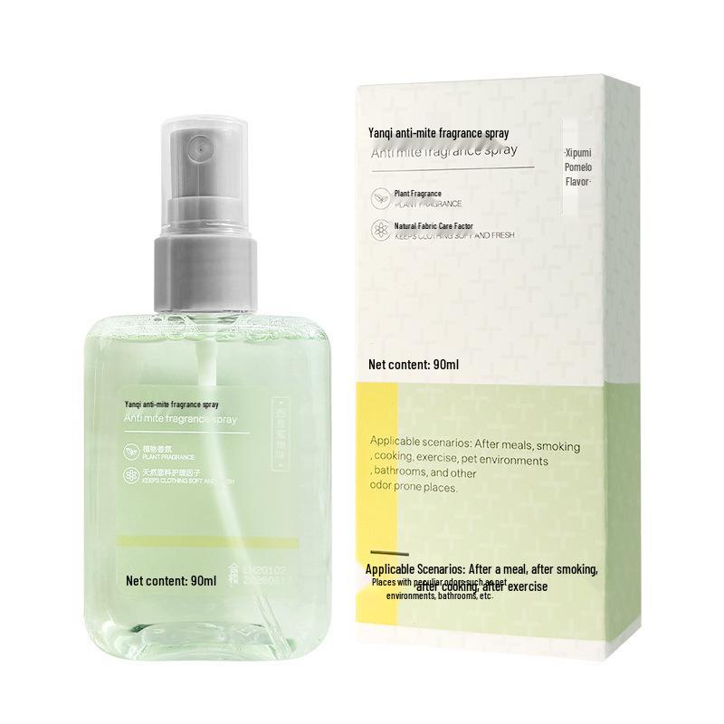 Yanqui Fresh Deodorizing Mite Removal Spray for Clothes, Textiles, and Bedding
