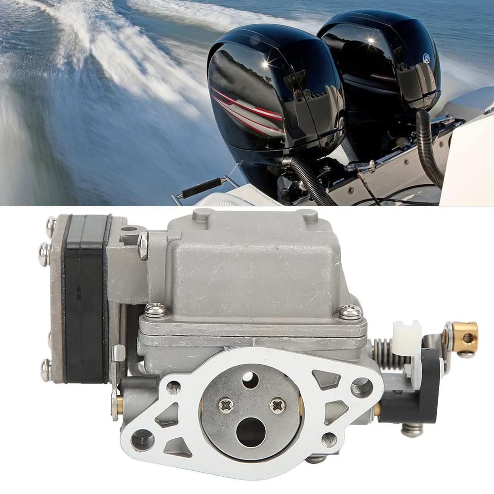 6B4-14301 Carburetor for Yamaha 2-Stroke 9.9HP 15HP Outboards 15HP, 6B4-14301, 6B4-14301-00