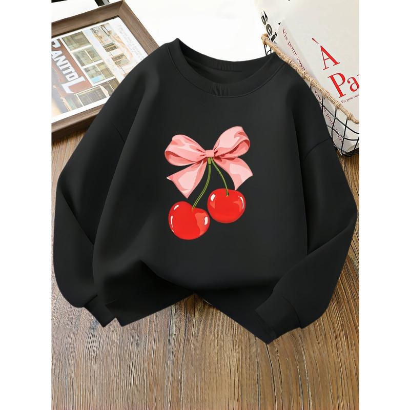 Kids Sweatshirt Fashionable Round-Neck Sweatshirt,Soft Cotton Sweatshirt,Spring Fall Sweatshirt