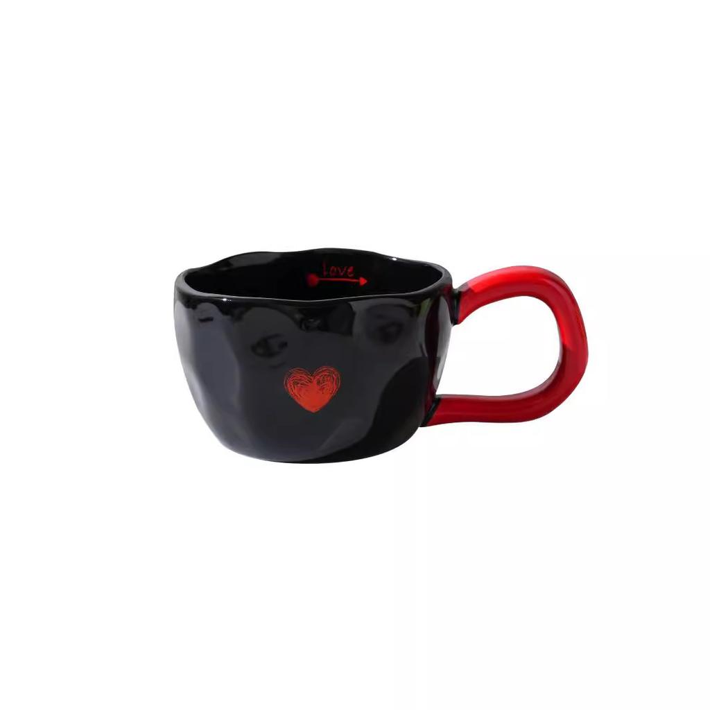 Liebe Tasse Einfache Tasse Universelle Tasse Nachmittagstee-Tasse Keramiktasse Personalisiertes Geschenk Büro-Kaffeetasse