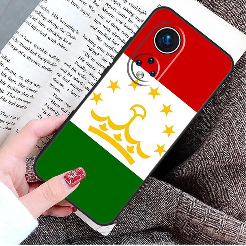 Tajikistan Flag Case For Honor Magic 8 Pro 5 6 7 Lite Honor 400 200 50 70 90 X9d X9c X9b X9a X8b Win RT Cover
