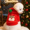 Fast Shipping Pet Fashion Polyester Dog & Cat Holiday Christmas Costume Collection-Hooded Design
