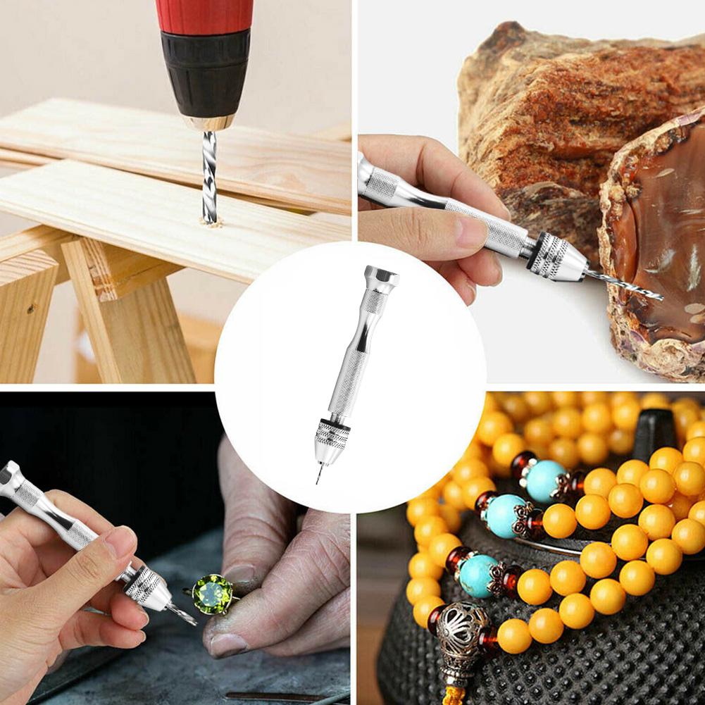 Chuck Clamping Hand Drill 3.74 Inch 95 Mm Drill Bit