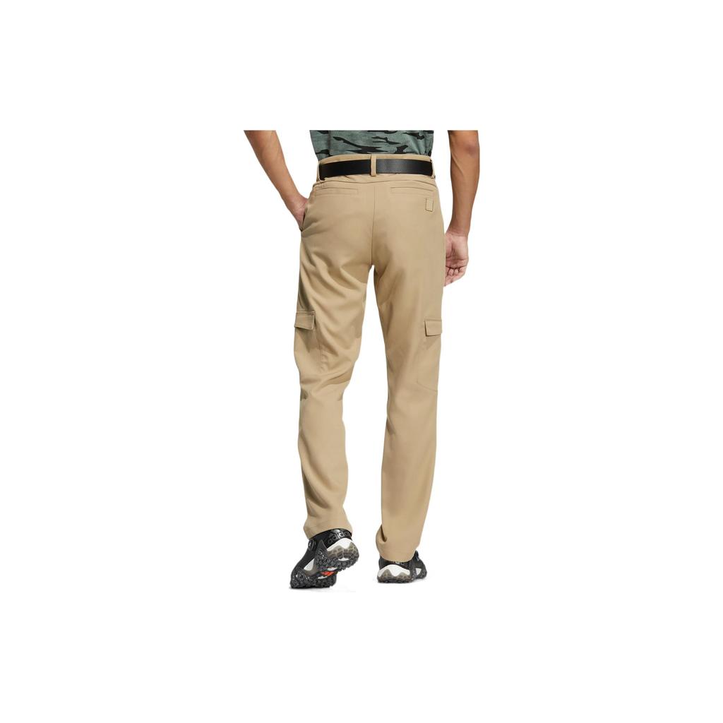 Adidas Gt Cargo Pants Solid Color Multi-Pocket Stretch Straight Leg Knit Sports Pants Men Pants Khaki HG3256