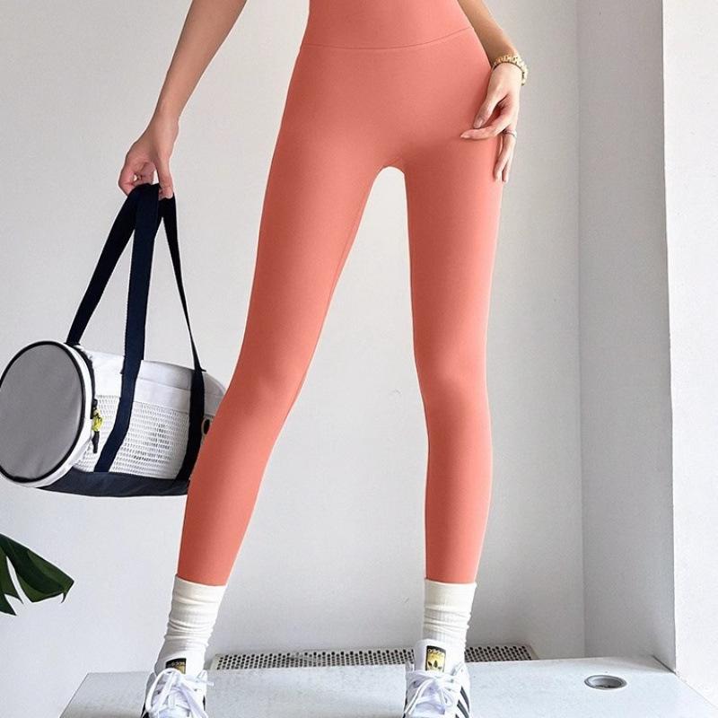 Women's High Waist Shark Fleece Yoga Pants - Tummy Control, Butt Lifting, No Lines, Fall/Winter Base Layer