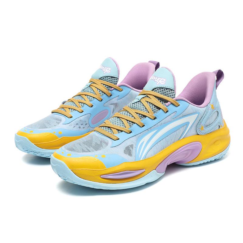 Ultra-light 2025 Summer New Basketball Shoes Breathable Non-slip Rebound Grip Wear-resistant Low-top Men's and Women's Running Sports Shoes