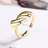 New 925 Sterling Silver Ring AAA Zircon Adjustable Simplicity Fashion Exquisite Women Jewelry Accessories Wedding Party Gift