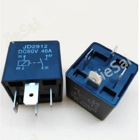 4pin Waterproof Automotive Relay 12V 24V 48V 60V 72V 80V 40A Car Relay With Copper Terminal Auto Relay Relays 5