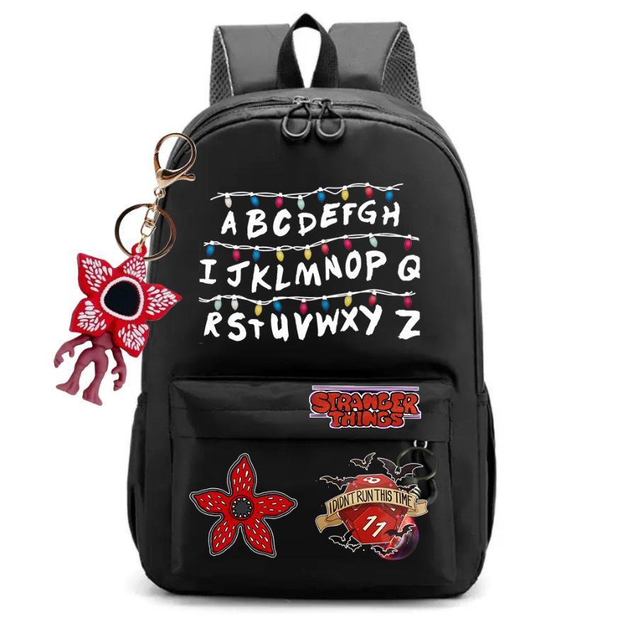 Stranger Things Backpack Schoolbag for Students (Unisex)