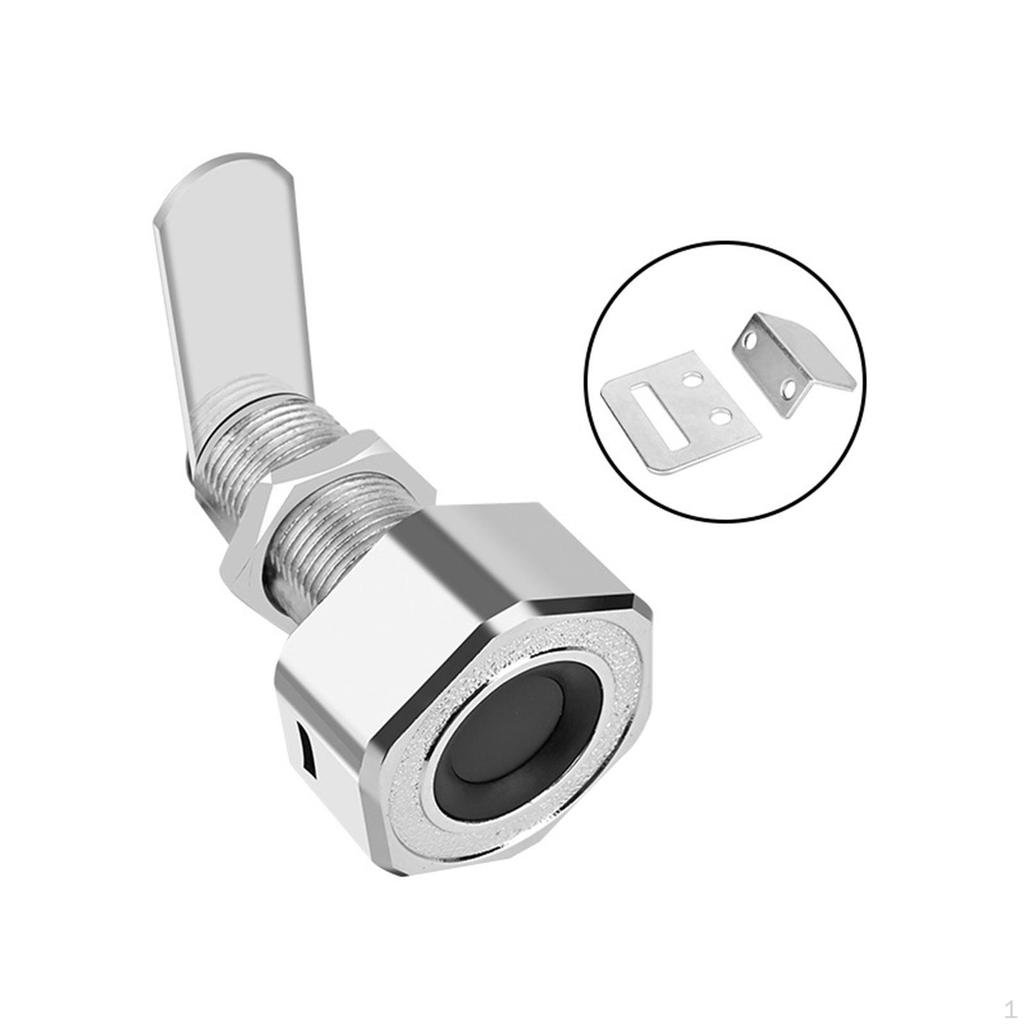 Drawer Furniture Lock Biometric 20 Fingerprints DIY 30mm,USB Charging,Zinc Alloy Smart