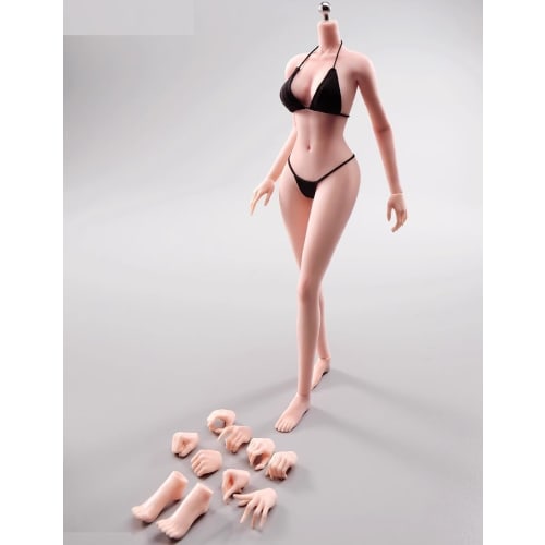 Toys & Hobbies TOYBARJAPAN 1/6 Scale Action Figure ANT YCL001, Pre-painted, Ultra-Flexible Seamless Body, No Clothes, Female Body (PALE Pearl White Sk