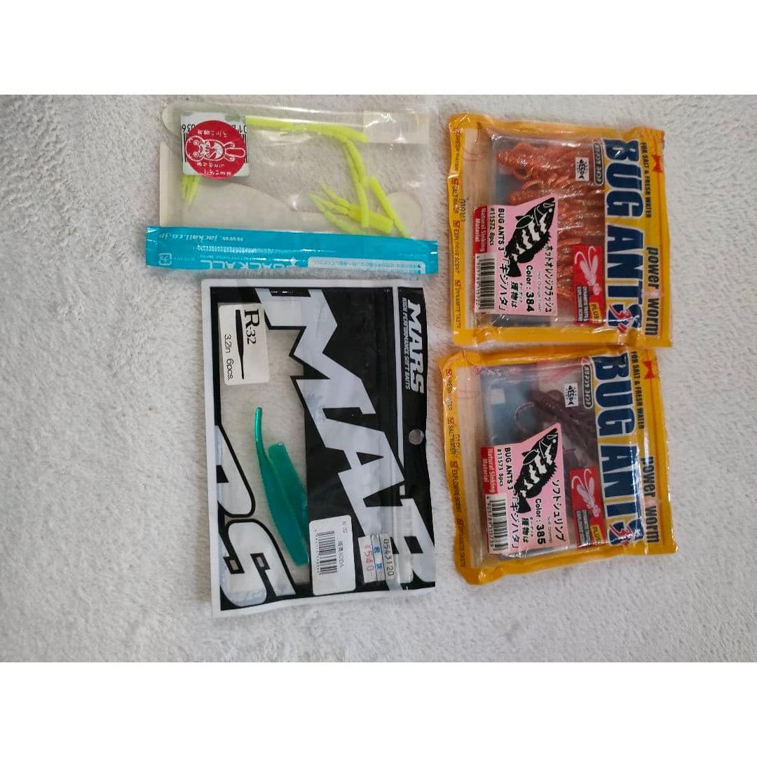 Used Worm set MARS JACKALL half-used