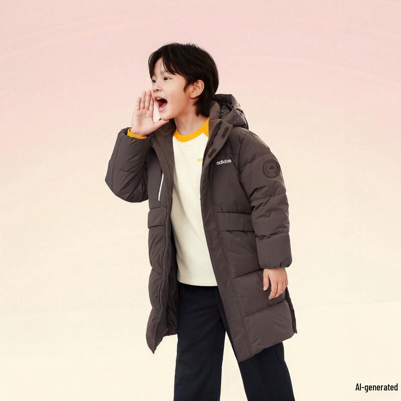 Adidas Kids' Water-Repellent Down Parka