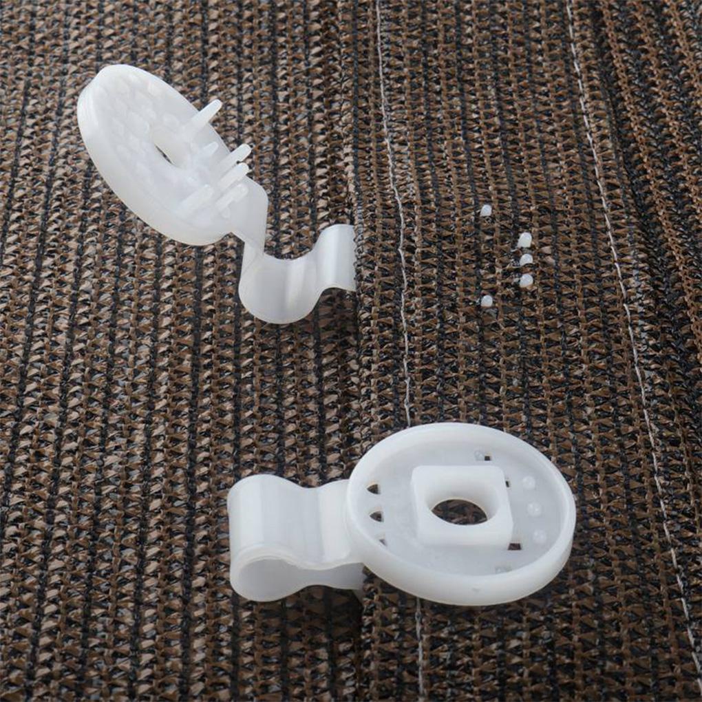 Shading Net Clip Clamp Grommet Fence Netting Hook Heavy Duty Insectproof UV Resistant Plants Anti-bird for Greenhouse