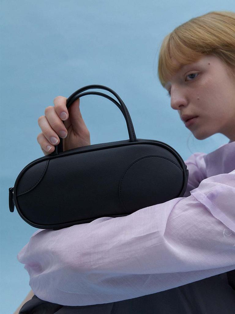 Acoc Mini Grain Tote Bag_Matt Black