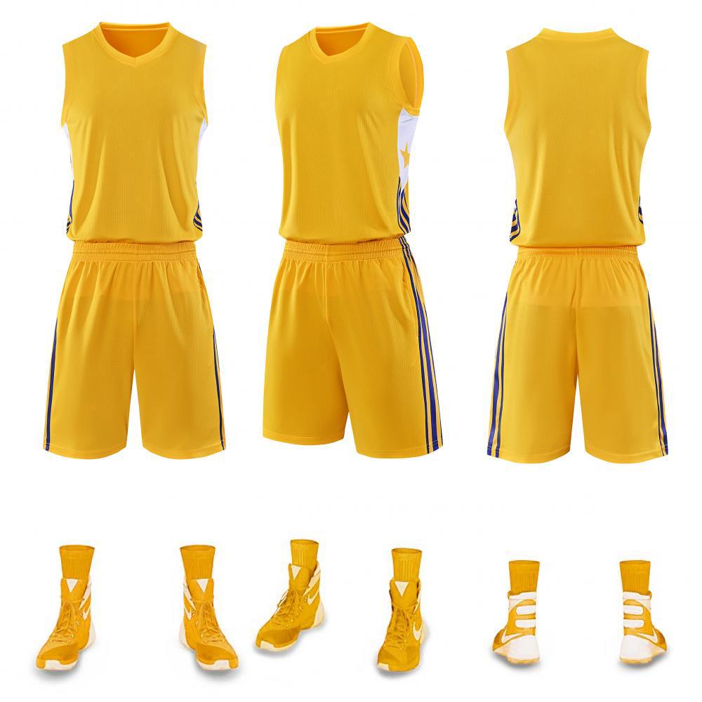 

Двухкарманная быстросохнущая дышащая баскетбольная форма для детей и взрослых - Настраиваемая с номерами. 2XL