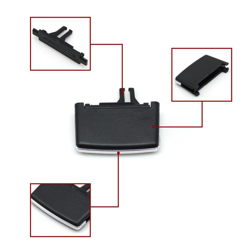 Car Front Air Conditioner AC Vent Grille Paddle Tab Clip Slider For Mercedes Benz E Class Cabriolet Coupe W207 2009-2012