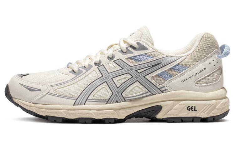 ASICS Gel Venture 6 White Grey Blue Women s 1012B359-101 35.5