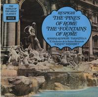 LP Record RESPIGHI, L'ORCHESTRE DE LA SUISSE  - Pines Of Rome / Fountains Of Rome SPA227 DECCA 1972 UK Classical Used