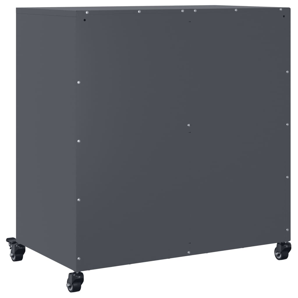 Sideboard Anthracite 68 x 39 x 72 cm Steel