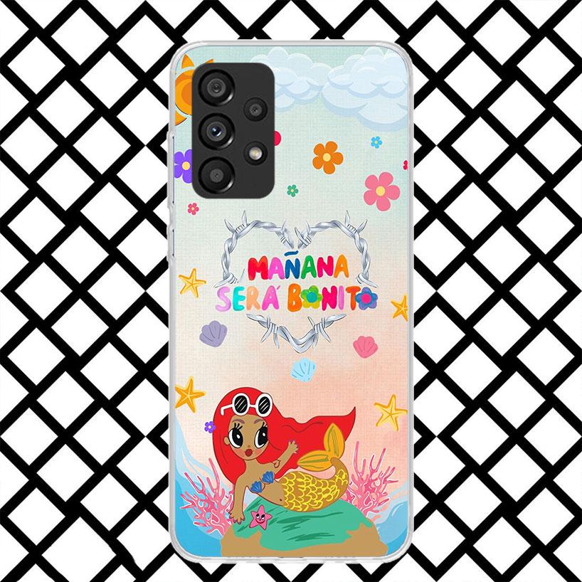 Karolg M-Manana Sera B-Bonito Phone Case for Samsung Galaxy A52 A42 A32 A22 A12 A51 A50S A41 A31 A21S A10S A71 A70 A40 A30S A20E
