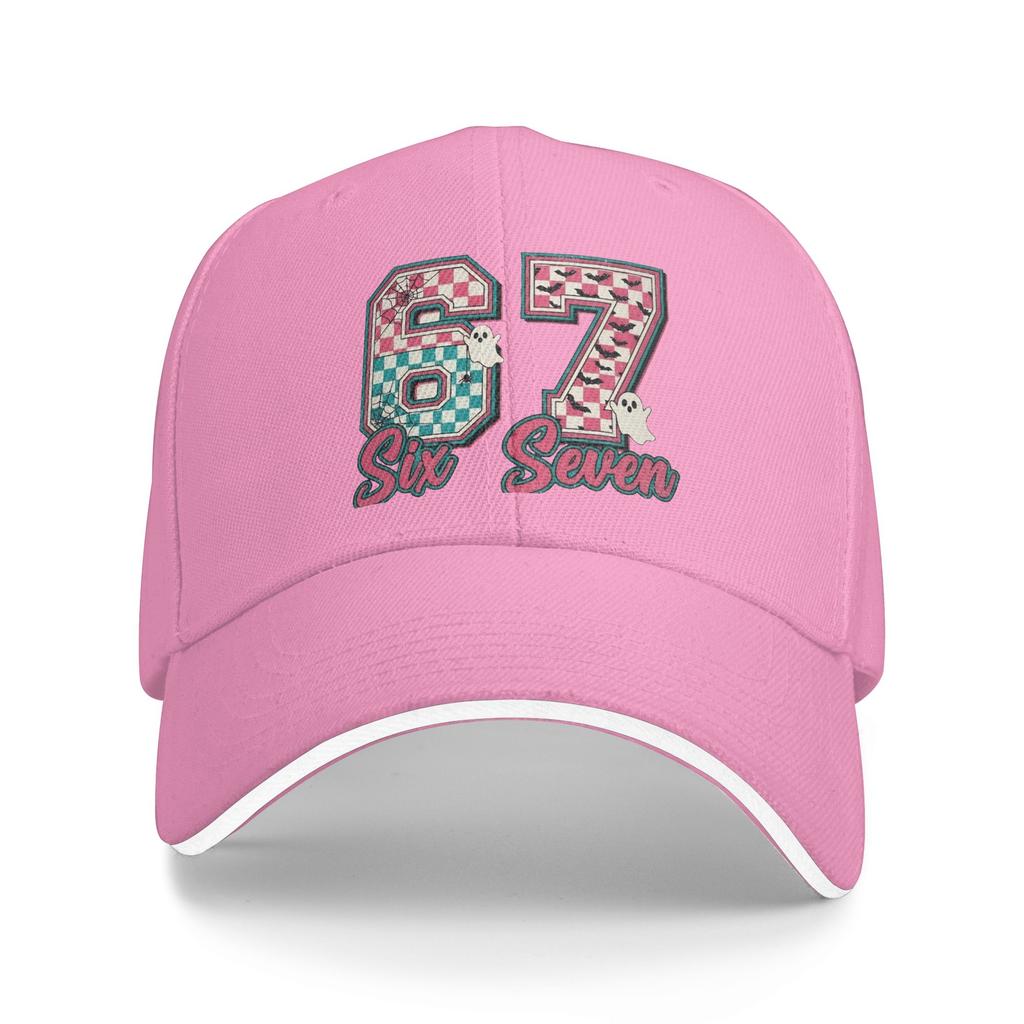 67 Funny Meme Halloween Sun Baseball Cap Summer y2k Cool Hip Hop Hats For Men Women Outdoor Gym Snapback Cap